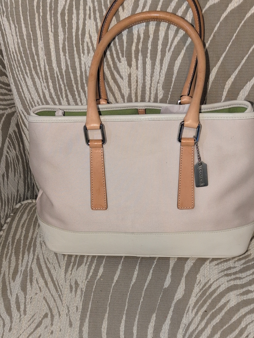 Vintage COACH Hamptons Weekend Shopper Tote #A1J-7771